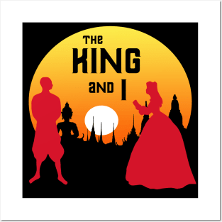 The King and I Design #2 (can be personalised) Posters and Art